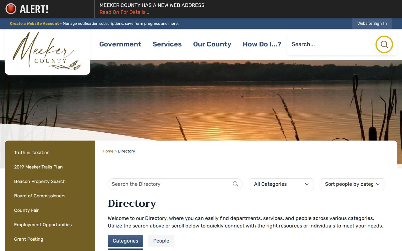 Meeker County court docket county directory resource